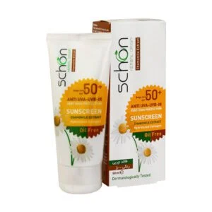 کرم ضد آفتاب رنگی فاقد چربی شون