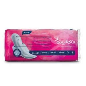 نوار بهداشتی بالدار مشبک کلاسیک ضخیم مای لیدی سایز بزرگ