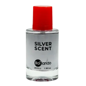 عطر جیبی مردانه بایلندو مدل سیلور سنت Silver Sente حجم 35 میلی لیتر