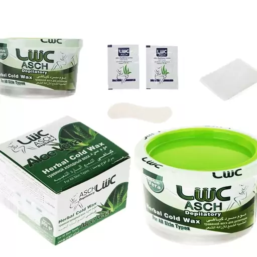 موم سرد عش آلوئه ورا حجم 300 گرم 4 موم سرد عش آلوئه ورا حجم 300 گرم