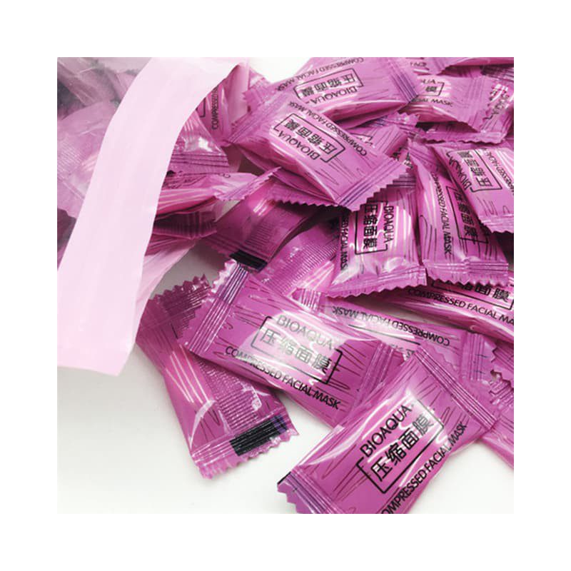 قرص ماسک فشرده بایو اکوا بسته صد عددی 1 قرص ماسک فشرده بایو اکوا